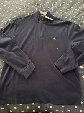 NWT Men’s Brooks Brothers 1/4 zip size Medium